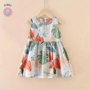 Cribbz Summer Princess A-Line Cotton Dress