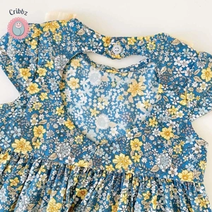 Cute Floral Summer Dress for Little Girls