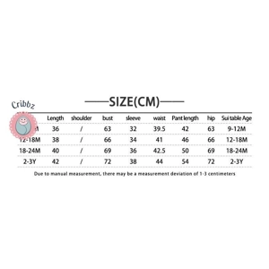 Autumn Baby Waffle Set with Bear Print