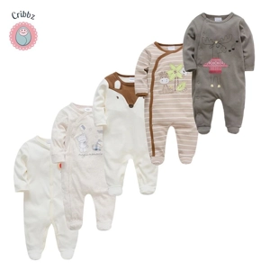 Soft Cotton Baby Sleepers and Rompers
