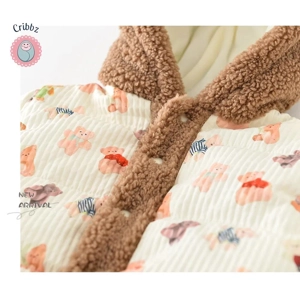 Winter Baby Parka with Fur Hoodie