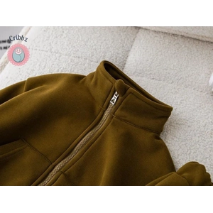 Winter Kids Thicken Overcoat and Pants Set