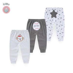Cotton Baby Trousers Four Seasons Set