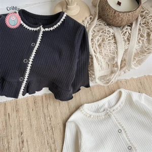 Cute Autumn Knit Cardigan for Infants