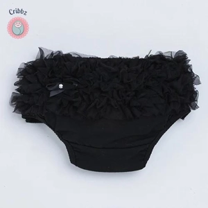 Baby Girls Cotton Ruffled Bloomers