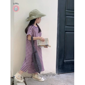 Summer Kids Striped Clothing Set