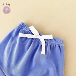 Cartoon Wave T-shirt and Beach Shorts Set