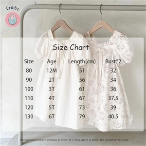 Kids Floral Bow Party Dress