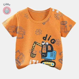 Kids Summer Cartoon T-Shirt for Boys and Girls