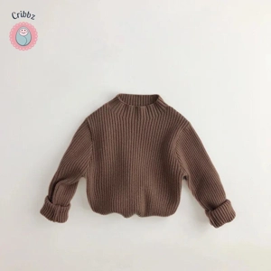 Cozy Knit Pullover Sweater for Kids