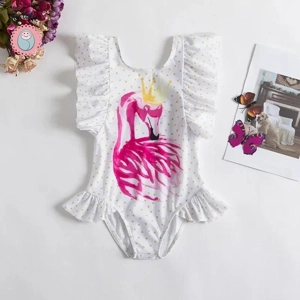 Unicorn One-Piece Swimsuit for Toddlers