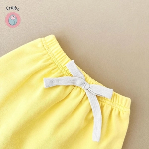 Cartoon Wave T-shirt and Beach Shorts Set