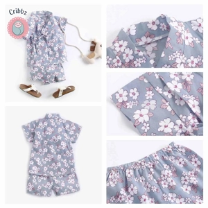 Cotton Baby Girl Pajama Set