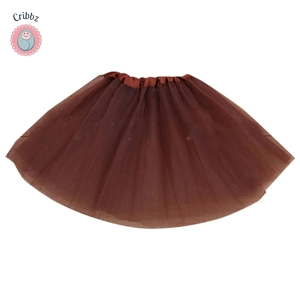 Fashion Kids White Mesh Tutu Skirt