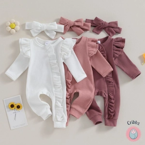 Baby Girl Autumn Jumpsuit Romper