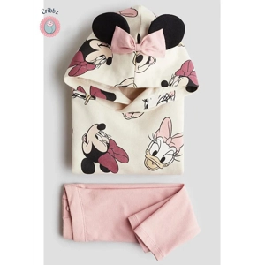 Minnie Mouse Girls Hoodie and Trousers Set