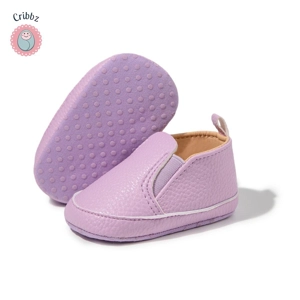 Vintage Leather Multicolor Baby Moccasins