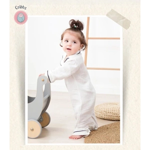 Organic Cotton Baby Pajama Romper Set