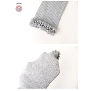 Kids Cotton Lace Leggings for Girls