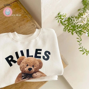 Childrens Bear Sweater and Pants Set