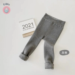 Warm Fleece Kids Skinny Leggings