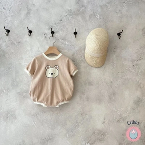 Soft Summer Baby Bear Jumpsuit Romper