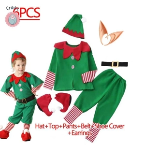 Christmas Santa Claus Costume for Kids
