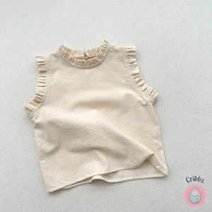 Floral Sleeveless Summer Vest for Kids