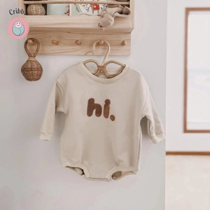 Baby Cotton Long Sleeve Romper Jumpsuit