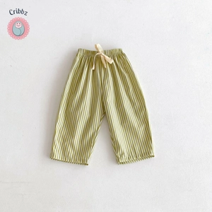 Summer Striped Harem Pants for Babies