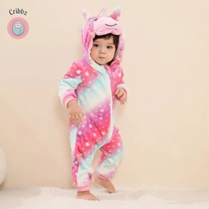 Cute Animal Kigurumi Romper for Kids