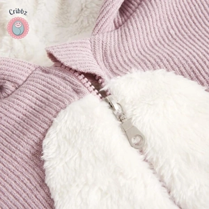 Warm Winter Hooded Rompers for Infants