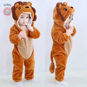 Cozy Unicorn Hooded Baby Pajamas