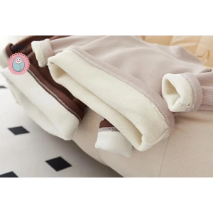 Kids Solid Half Collar Tee