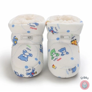 Winter Cartoon Cotton Baby Boots