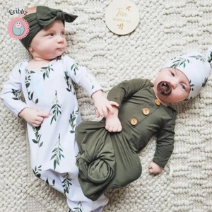 Easy Wear Infant Sleep Gown Set