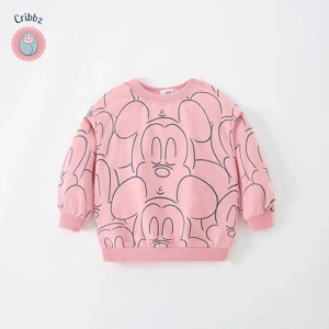 Baby Boys and Girls Carrot Cat Sweatshirt