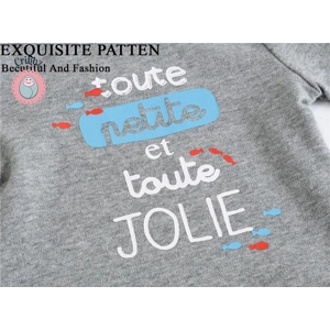 Cotton Long Sleeve Baby Bodysuit Set