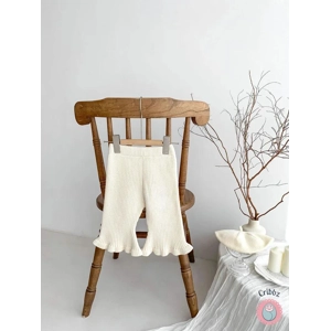 Soft Knit Flare Autumn Baby Girl Pants