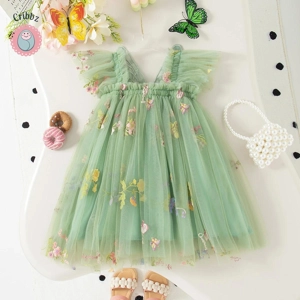 Summer Halter Princess Mesh Dress