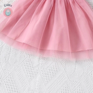 Fresh Summer Bow Dress for Baby Girls