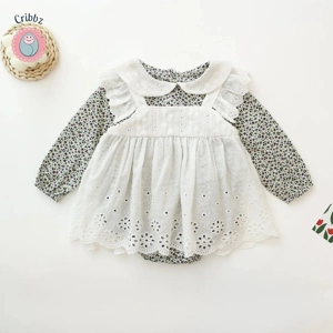 Baby Girl Lace Bodysuit Jumpsuit