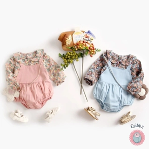 Princess Cotton Baby Girls Bodysuit