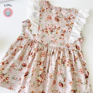 Summer Lace Flower Dress for Baby Girls