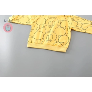 Disney Mickey Long Sleeve Pullover Sweatshirt