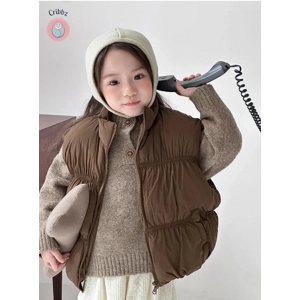 Warm Cozy Kids Turtleneck Winter Vest