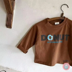 Korean-Style Casual Cotton Kids T-Shirt