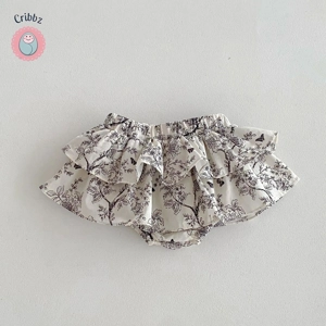 Double Layered Ruffle Lace Baby Skirt