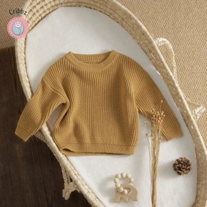 Autumn Knit Sweater for Infants