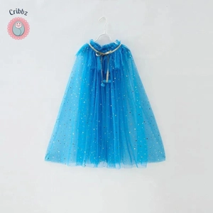 Elegant Tulle Cloak for Kids Costumes